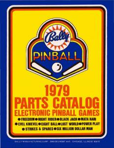 Bally - Catálogo de componentes 1979 (1976-1978)